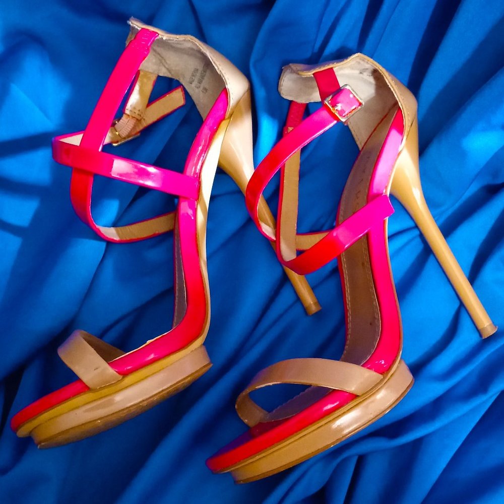 Hot Pink Pumps